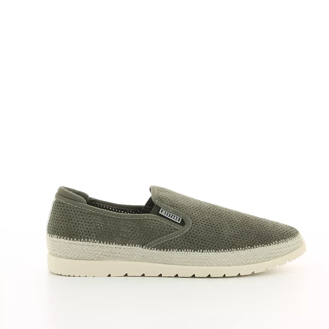 Image (2) de la chaussures Mustang - Baskets Vert en Cuir nubuck