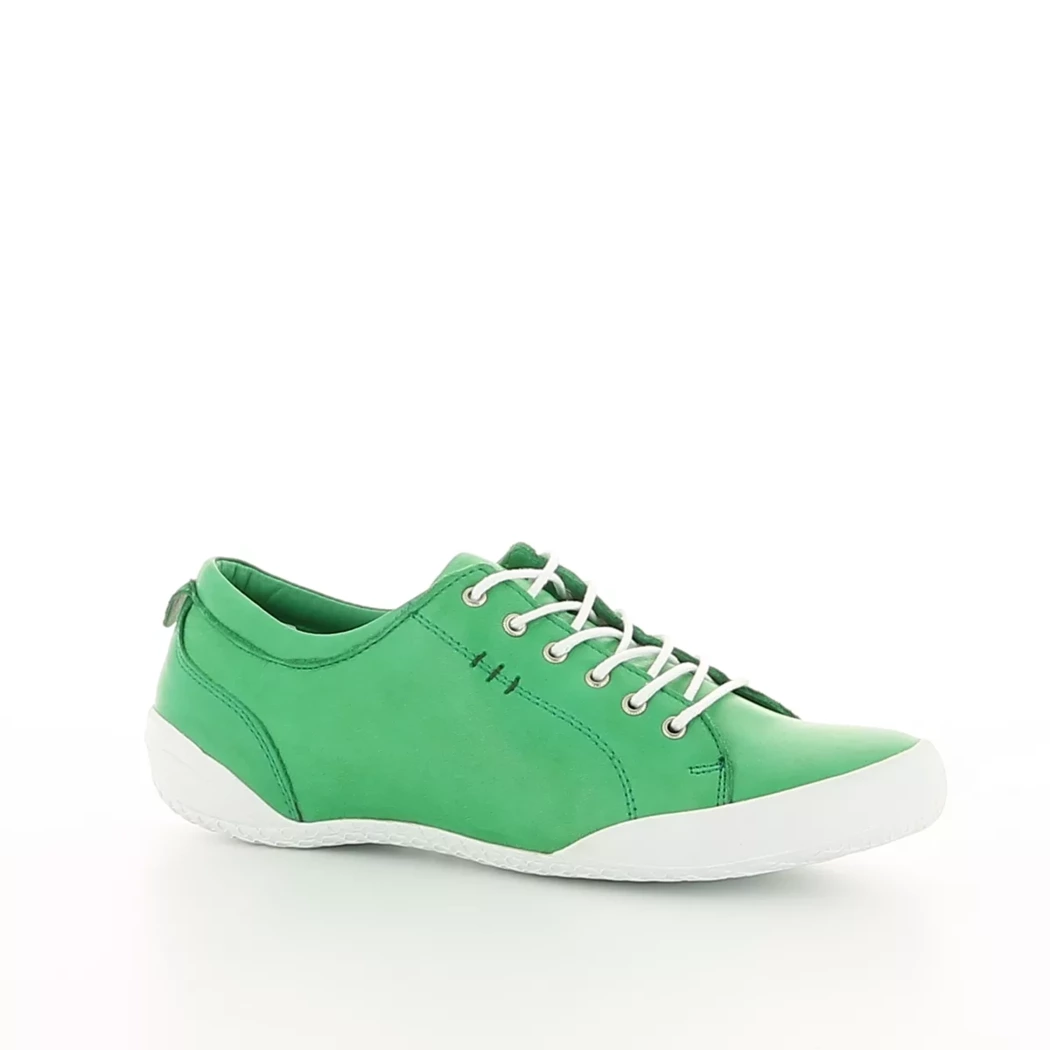 Image (1) de la chaussures Cosmos Comfort - Baskets Vert en Cuir