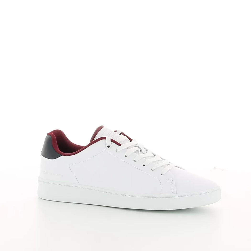 Image (1) de la chaussures Tommy Hilfiger - Baskets Blanc en Cuir