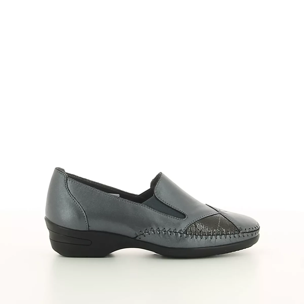 Image (2) de la chaussures Kiarflex - Mocassins Gris en Cuir