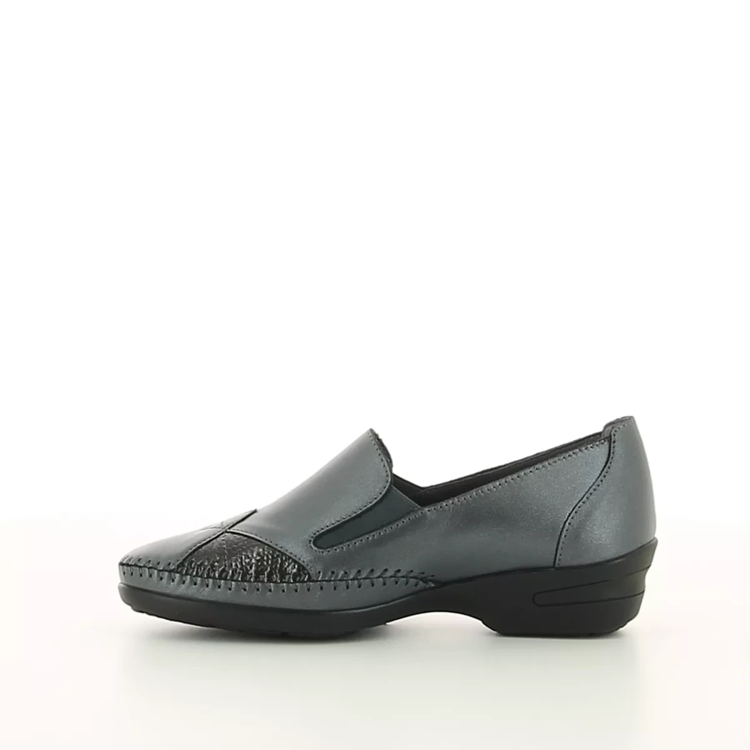 Image (4) de la chaussures Kiarflex - Mocassins Gris en Cuir