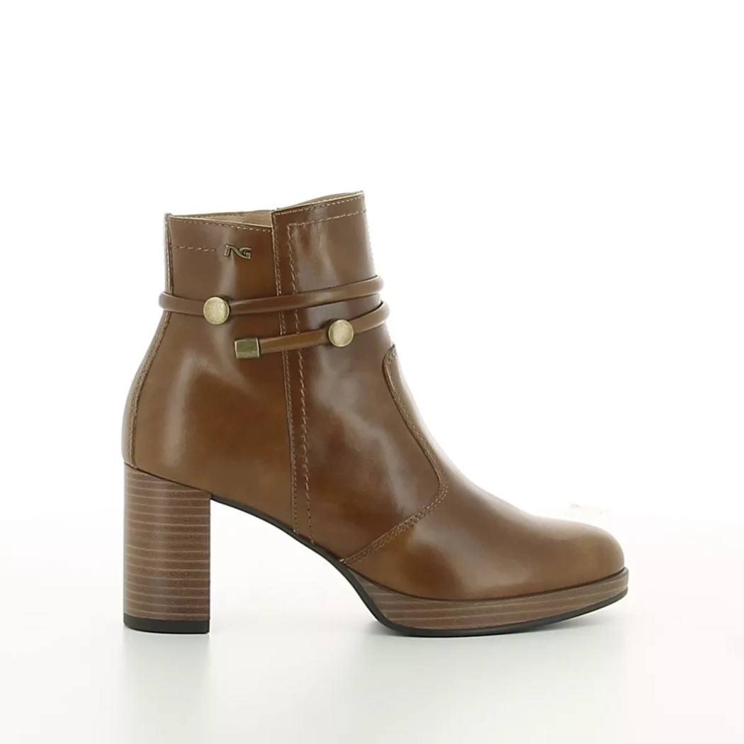 Image (2) de la chaussures Nero Giardini - Boots Cuir naturel / Cognac en Cuir