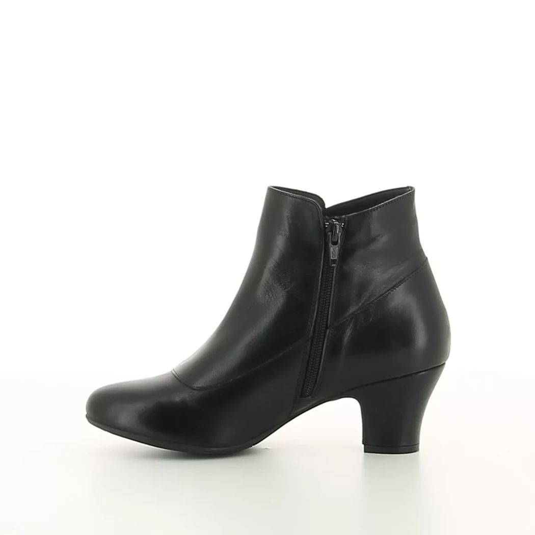 Image (4) de la chaussures Miz Mooz - Boots Noir en Cuir