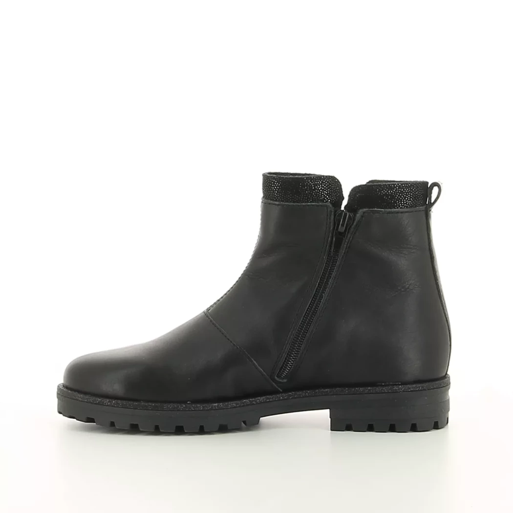 Image (4) de la chaussures Bopy - Boots Noir en Cuir