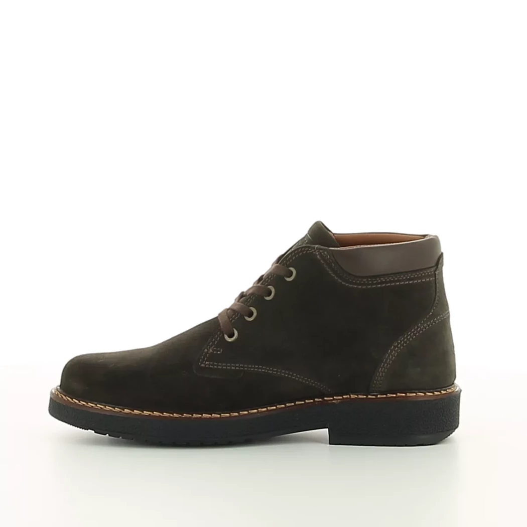 Image (4) de la chaussures Camel Active - Bottines Marron en Cuir nubuck