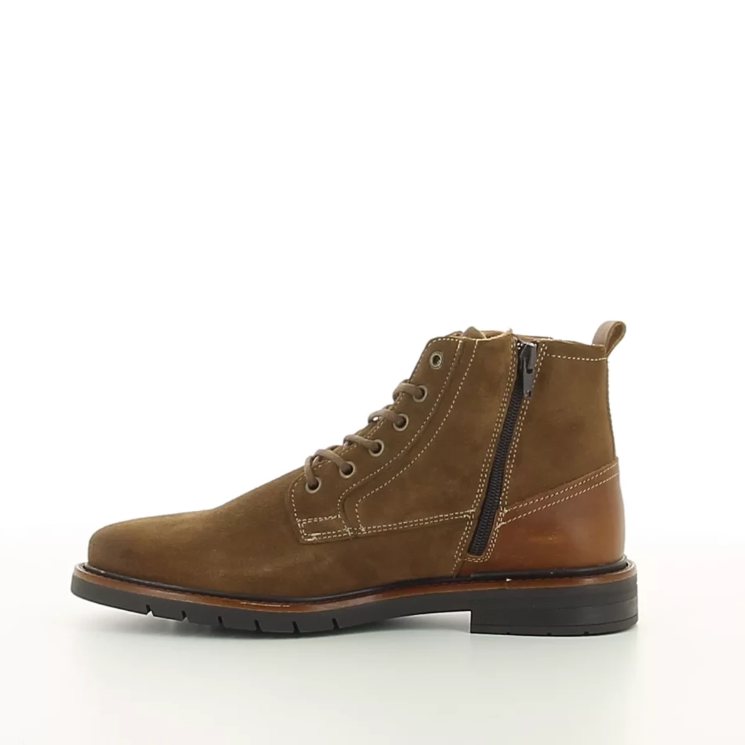 Image (4) de la chaussures Salamander - Bottines Cuir naturel / Cognac en Cuir nubuck