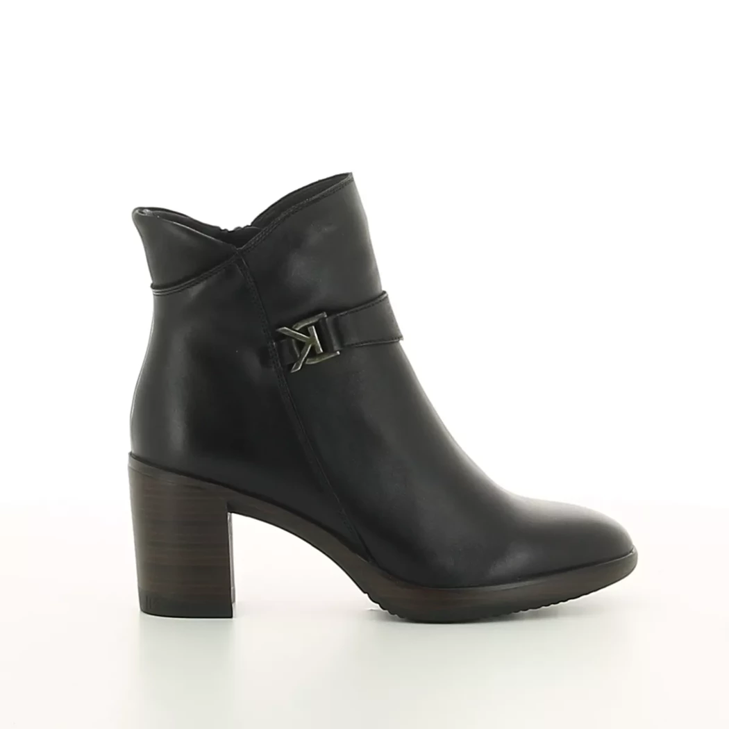 Image (2) de la chaussures Dorking - Boots Noir en Cuir