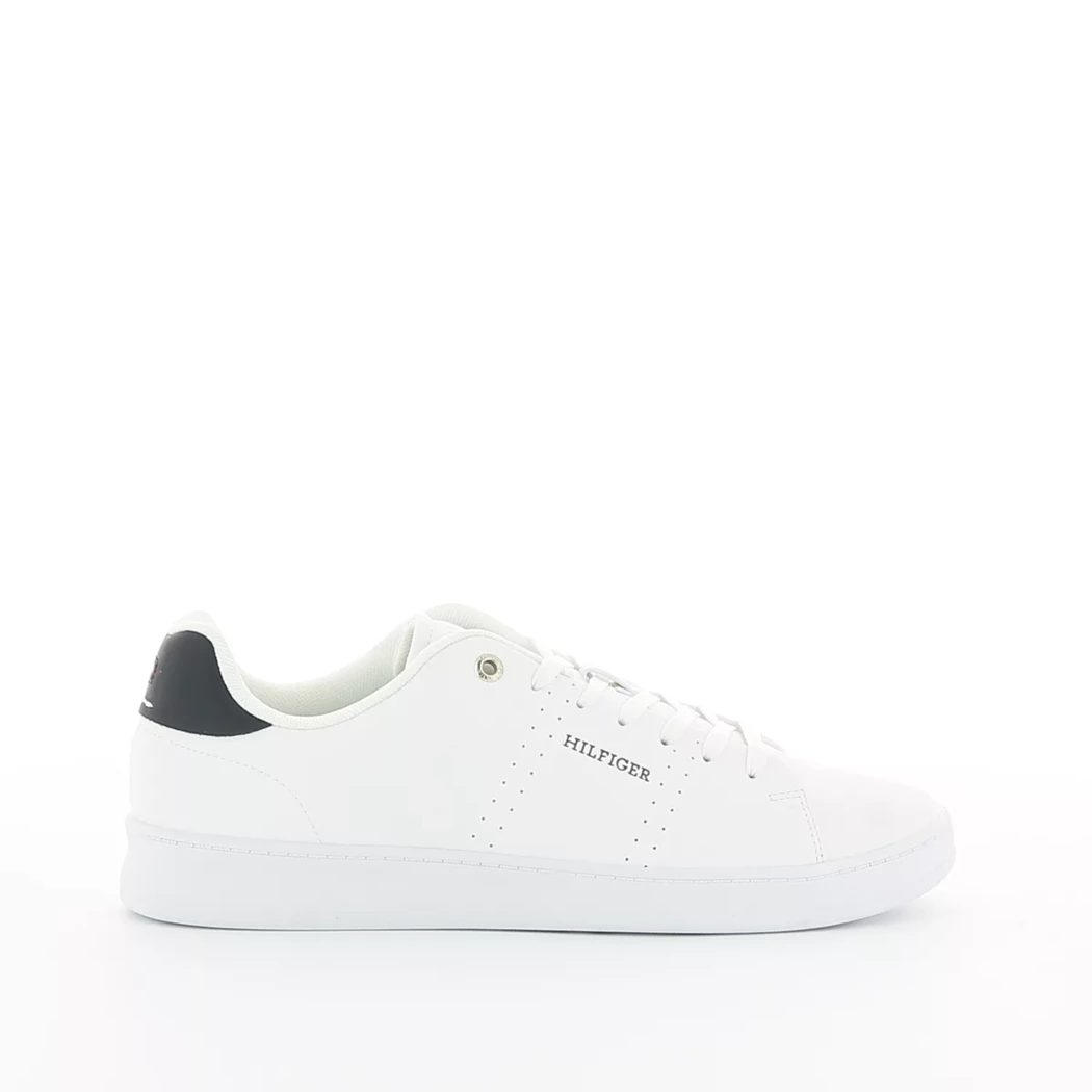 Image (2) de la chaussures Tommy Hilfiger - Baskets Blanc en Cuir