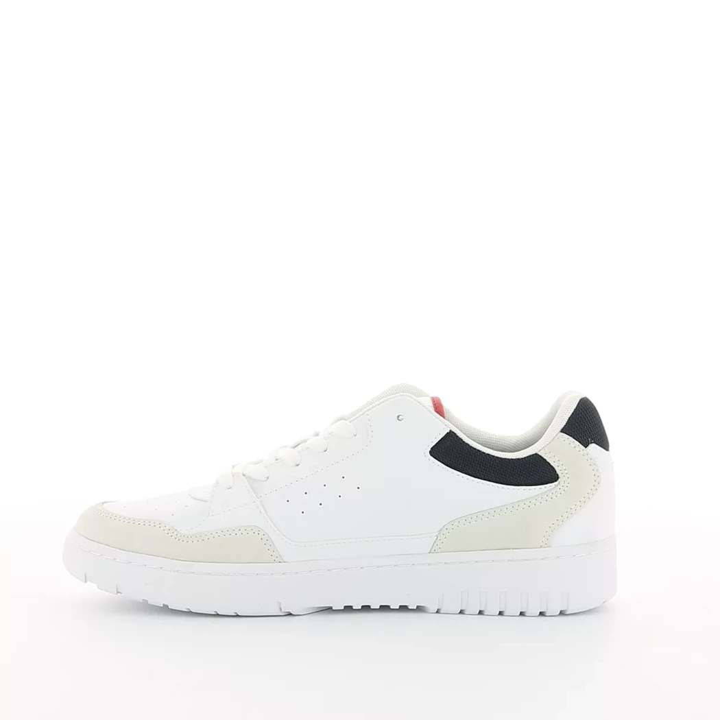 Image (4) de la chaussures Tommy Hilfiger - Baskets Blanc en Cuir