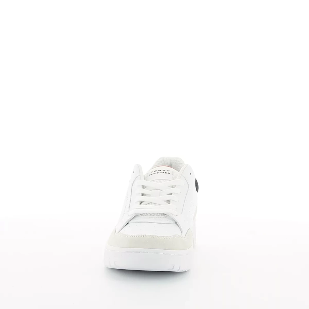 Image (5) de la chaussures Tommy Hilfiger - Baskets Blanc en Cuir