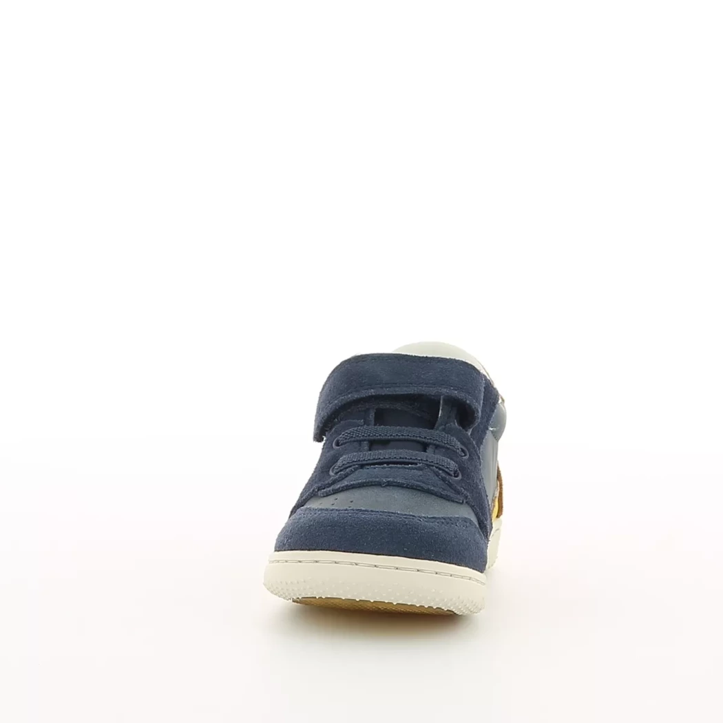 Image (5) de la chaussures Kickers - Baskets Bleu en Cuir nubuck