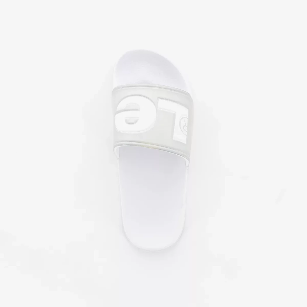 Image (6) de la chaussures Levi's - Tongs et Plage Blanc en Caoutchouc