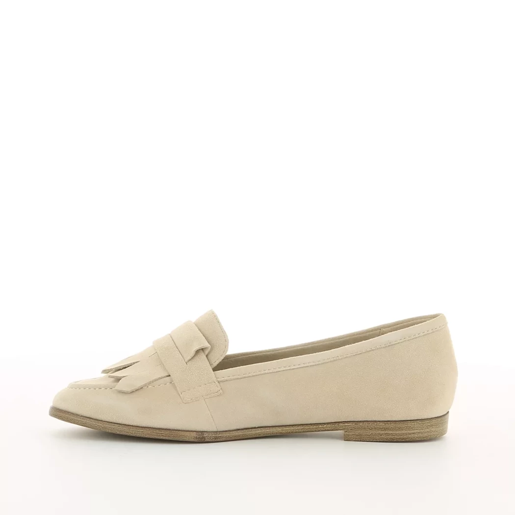 Image (4) de la chaussures Tamaris - Mocassins Beige en Cuir nubuck