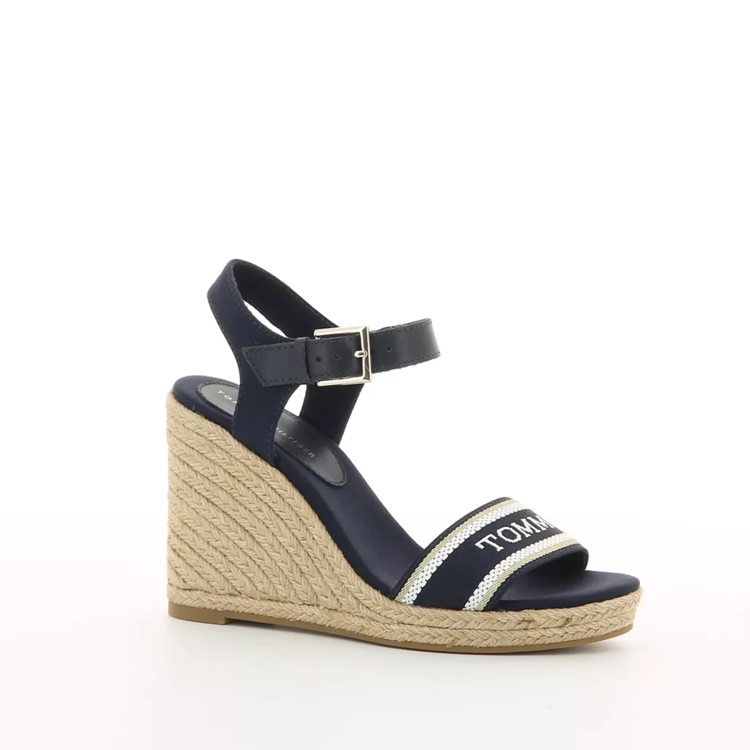 Image (1) de la chaussures Tommy Hilfiger - Sandales et Nu-Pieds Bleu en Textile