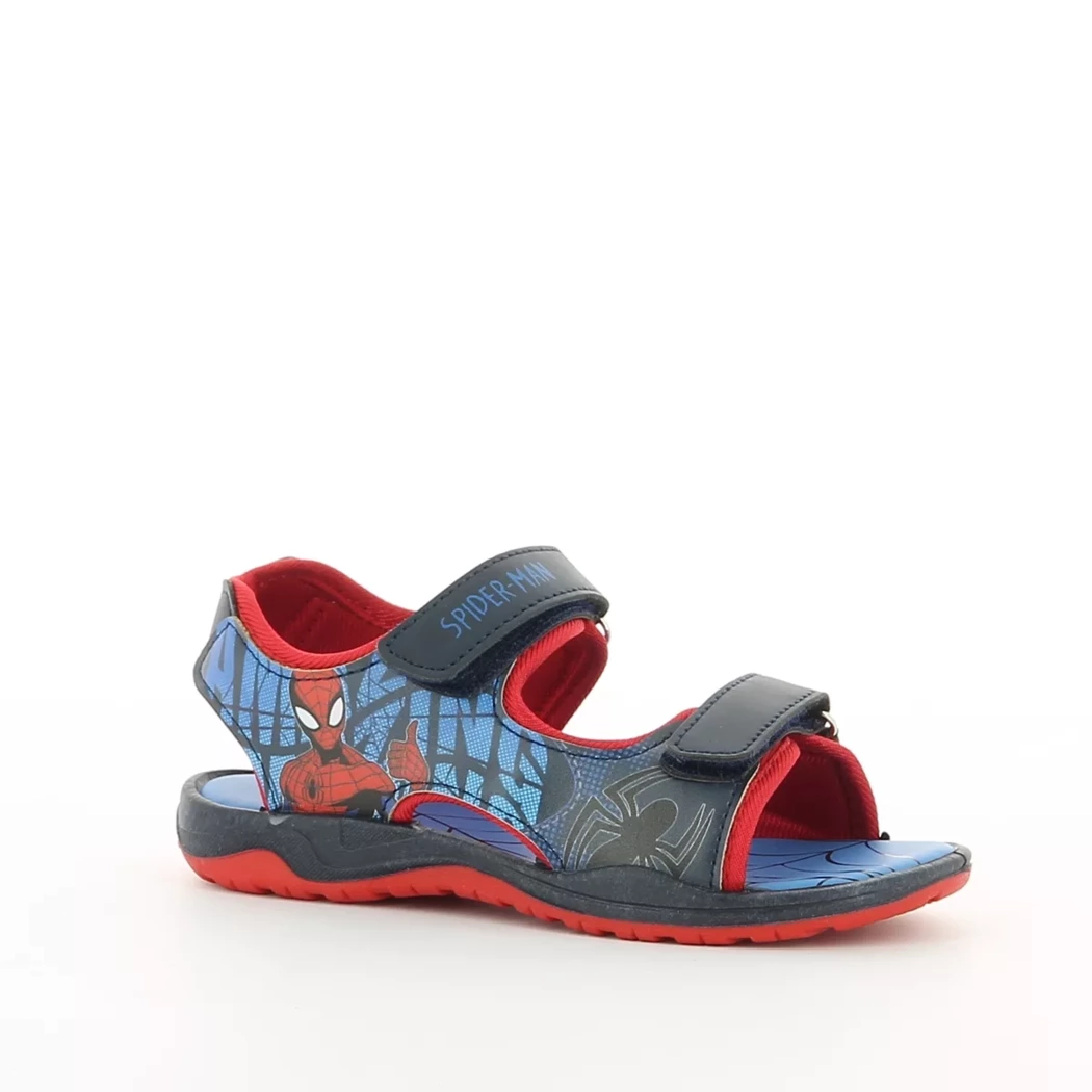 Image (1) de la chaussures Leomil - Sandales et Nu-Pieds Bleu en Cuir synthétique