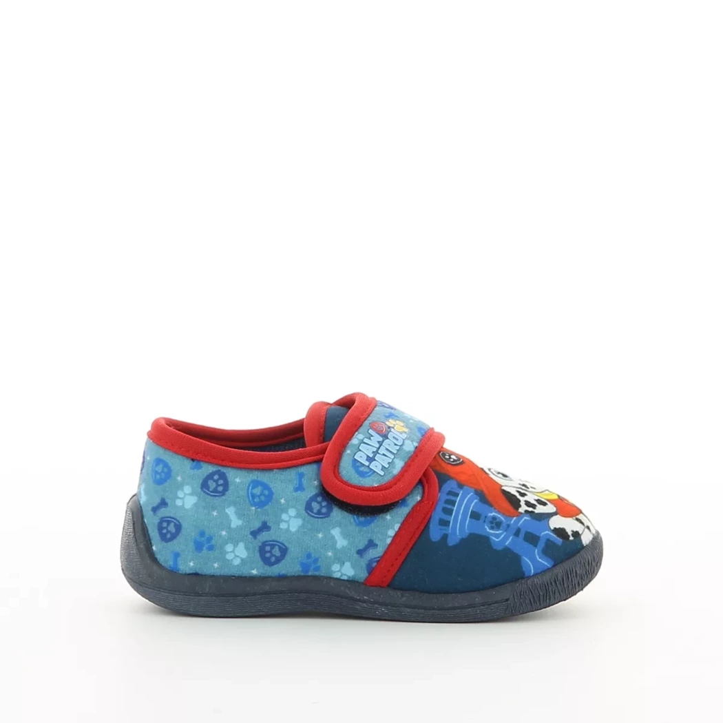 Image (2) de la chaussures Leomil - Pantoufles et Chaussons Bleu en Textile