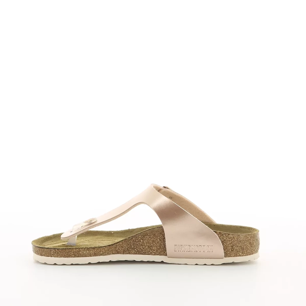 Image (4) de la chaussures Birkenstock - Mules et Sabots Rose en Cuir synthétique