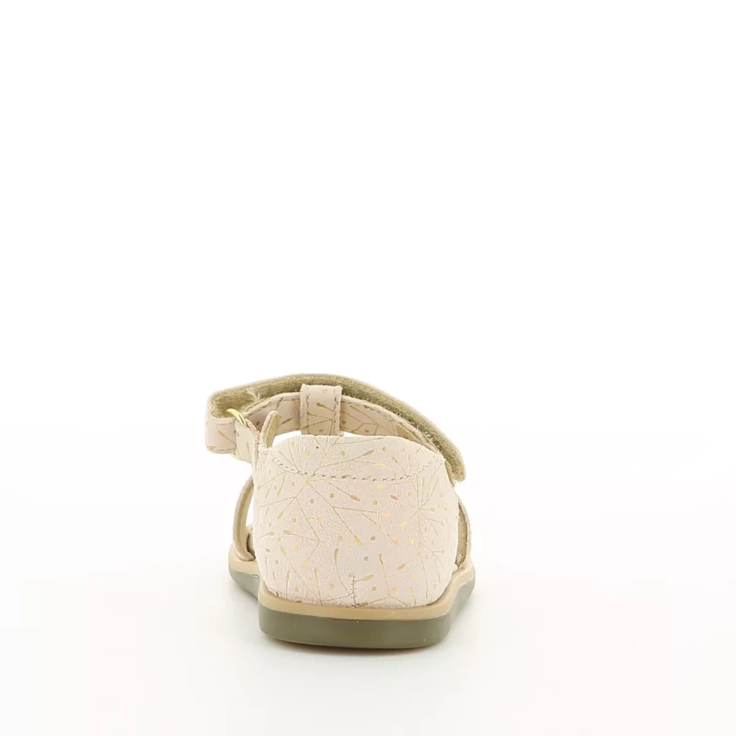 Image (3) de la chaussures Shoo pom - Sandales et Nu-Pieds Rose en Cuir nubuck