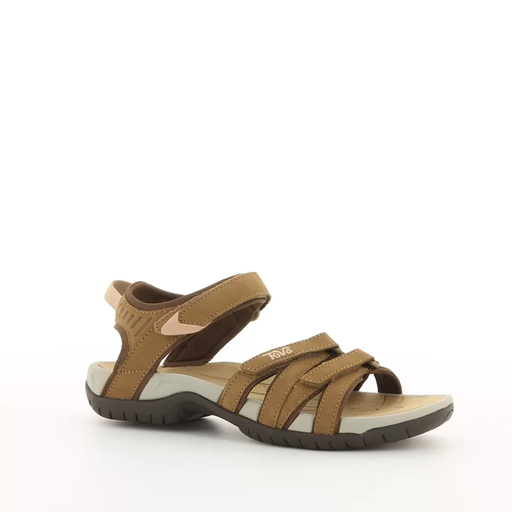 Image (1) de la chaussures Teva - Sandales et Nu-Pieds Marron en Cuir nubuck