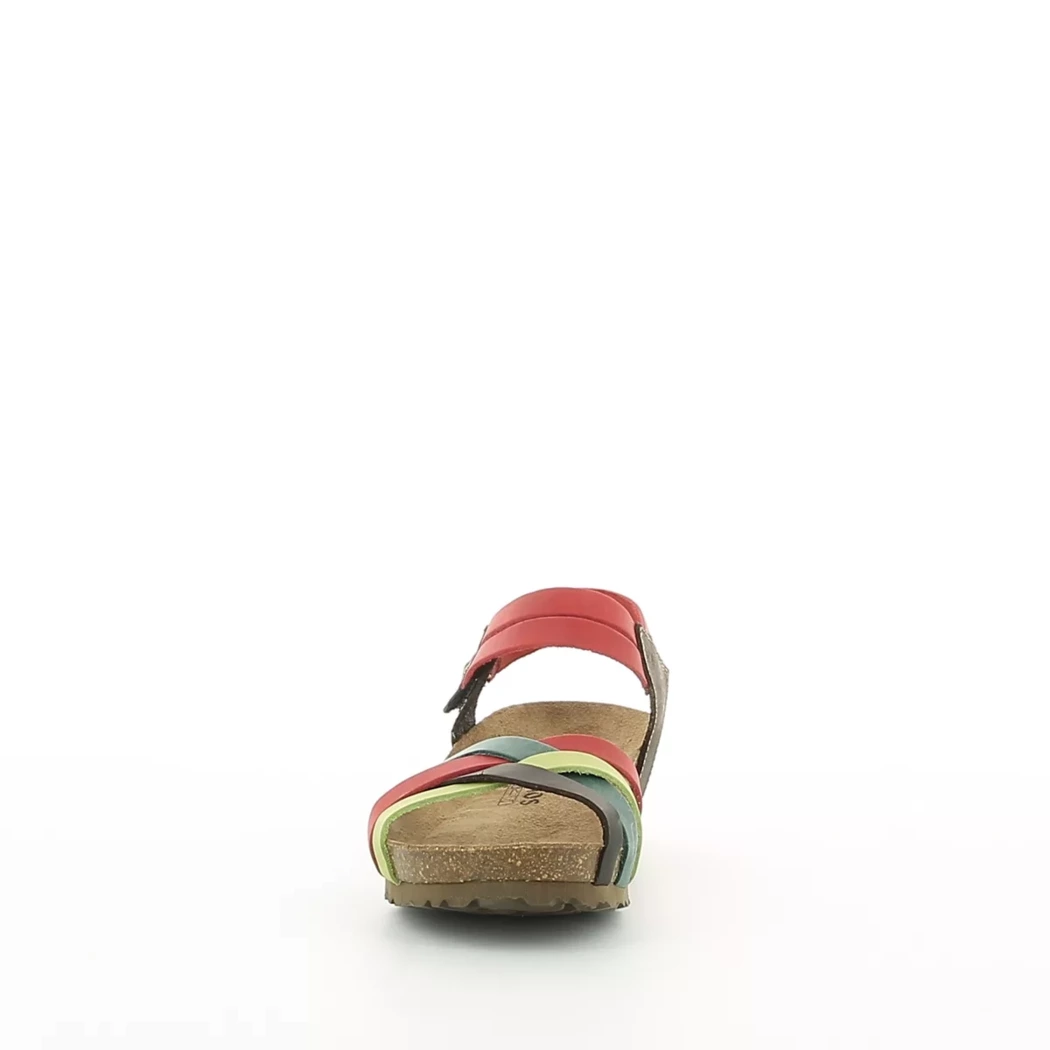 Image (5) de la chaussures Inter Bios - Sandales et Nu-Pieds Multicolore en Cuir