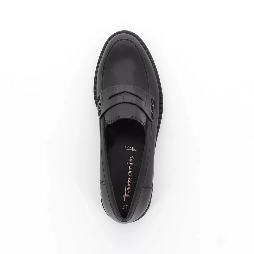 Image (6) de la chaussures Tamaris - Mocassins Noir en Cuir synthétique
