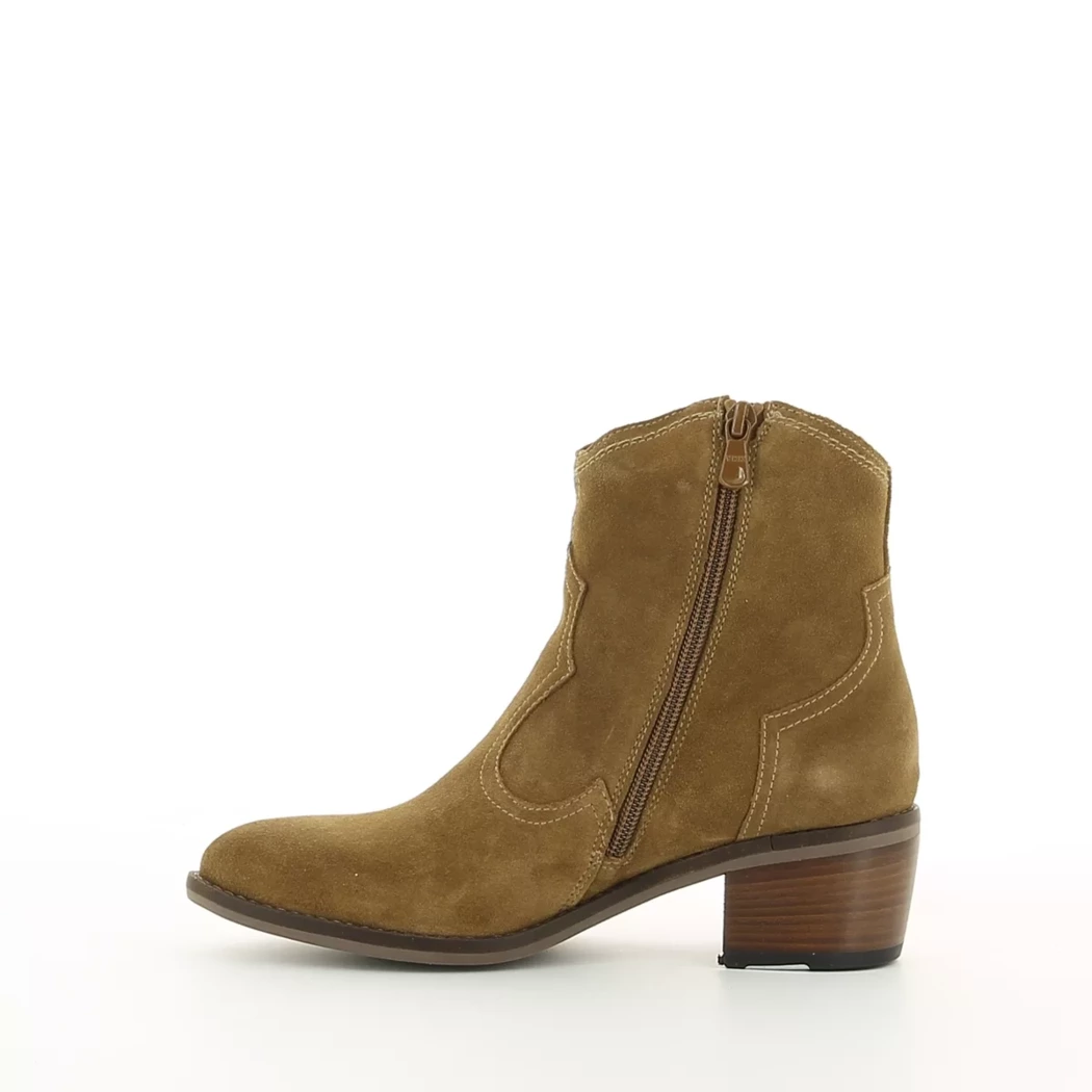 Image (4) de la chaussures Nero Giardini - Boots Cuir naturel / Cognac en Cuir nubuck