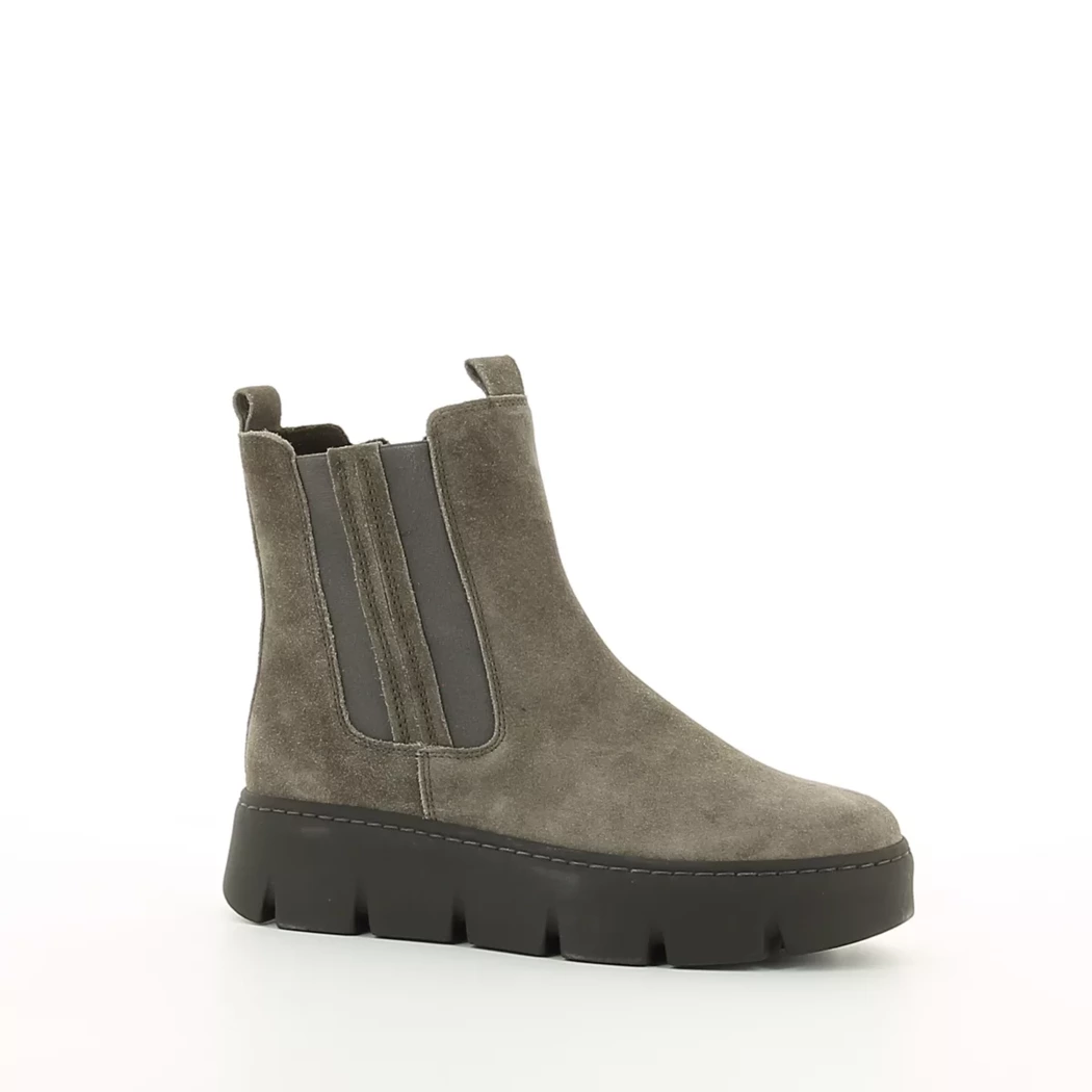 Image (1) de la chaussures Gabor - Boots Taupe en Cuir nubuck