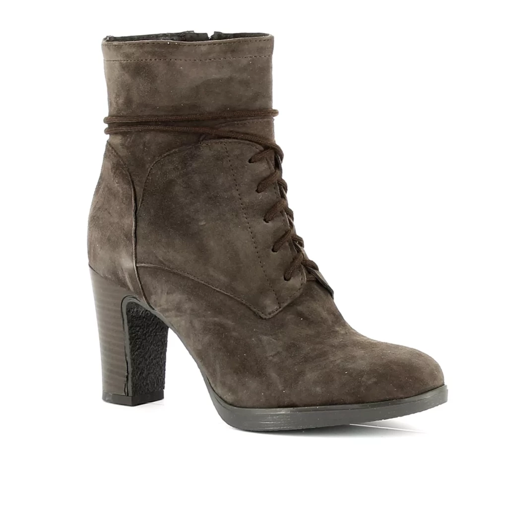 Image (1) de la chaussures Riva Blu - Boots Gris en Cuir nubuck