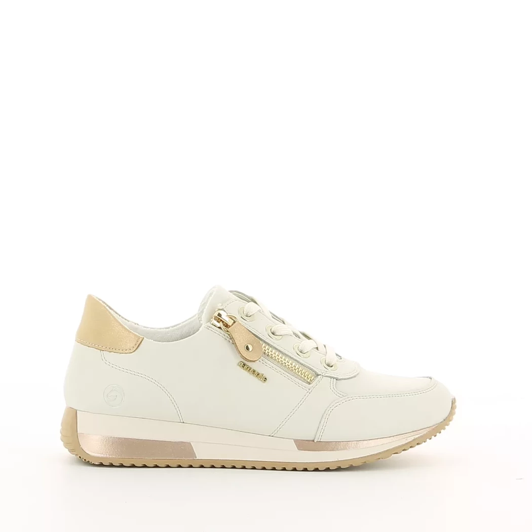 Image (2) de la chaussures Remonte - Baskets Beige en Cuir