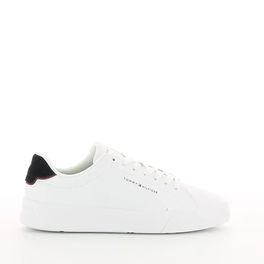 Image (2) de la chaussures Tommy Hilfiger - Baskets Blanc en Cuir synthétique