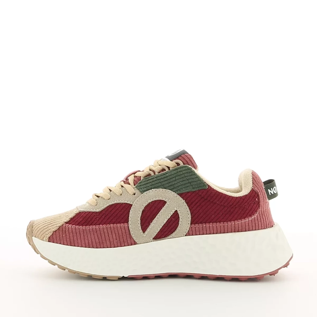 Image (4) de la chaussures No Name - Baskets Bordeaux en Cuir nubuck