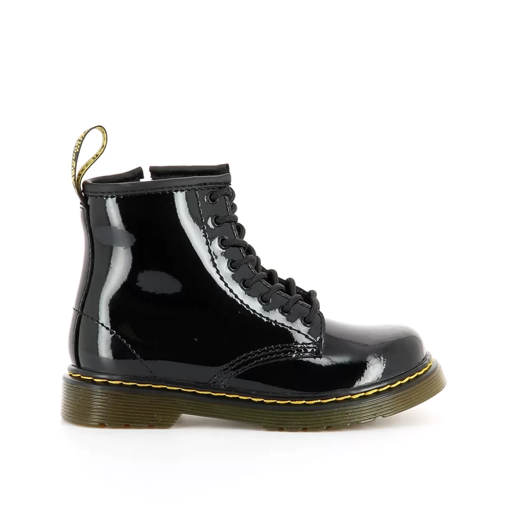 Image (2) de la chaussures Dr. Martens - Bottines Noir en Cuir vernis