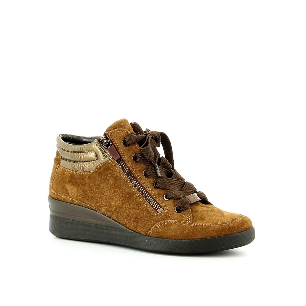 Image (1) de la chaussures Ara - Bottines Cuir naturel / Cognac en Cuir nubuck