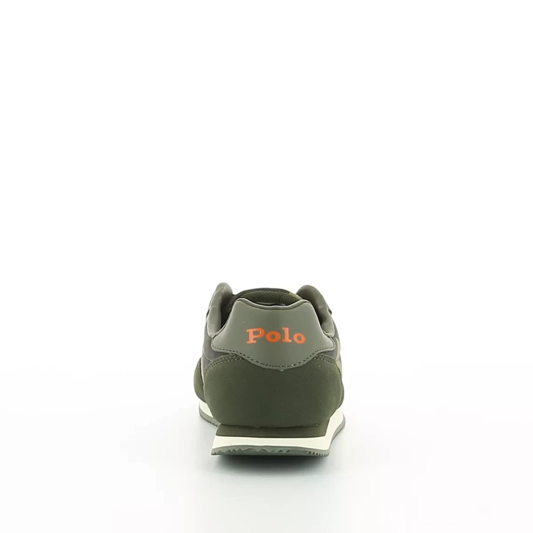 Image (3) de la chaussures Ralph Lauren - Baskets Vert en Cuir synthétique
