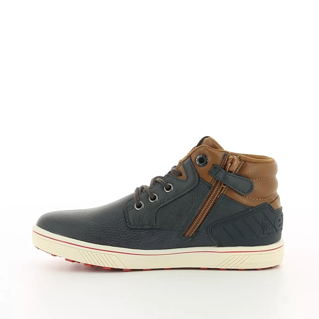 Image (4) de la chaussures Levi's - Bottines Bleu en Cuir synthétique