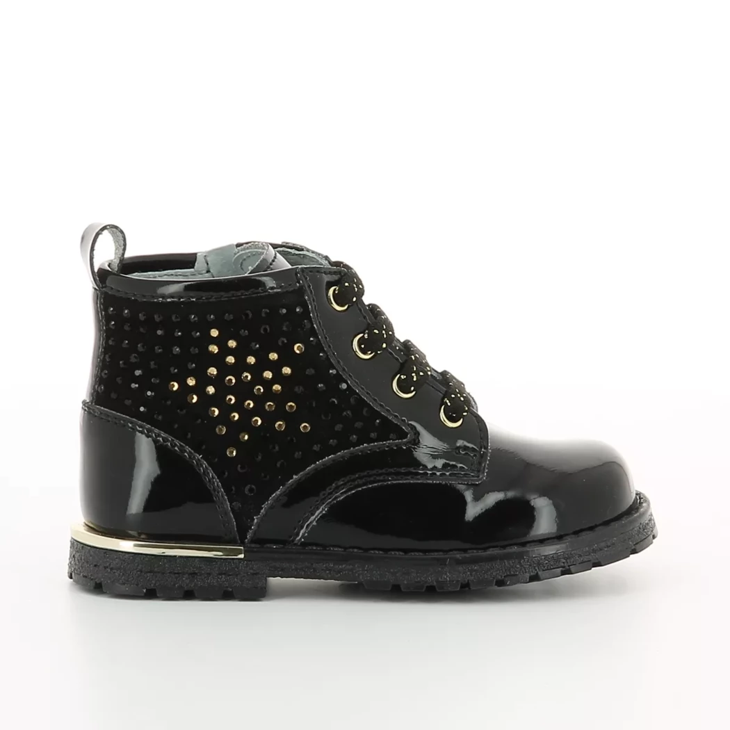 Image (2) de la chaussures Nero Giardini Junior - Bottines Noir en Cuir vernis