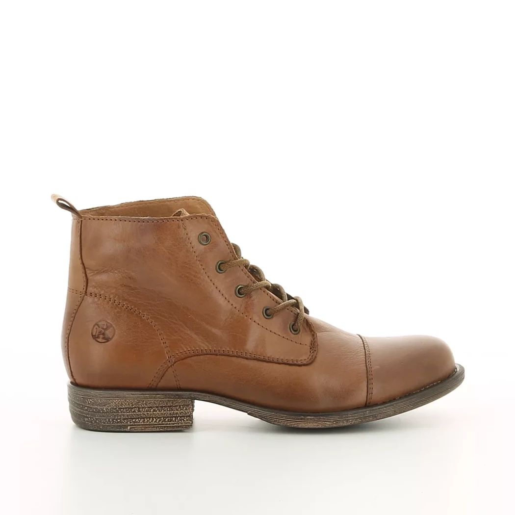 Image (2) de la chaussures PX - Bottines Cuir naturel / Cognac en Cuir