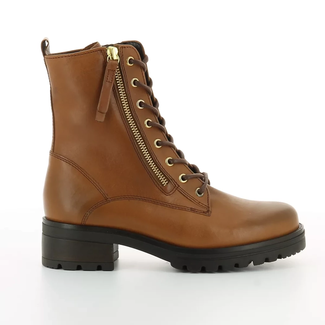 Image (2) de la chaussures Gabor - Bottines Cuir naturel / Cognac en Cuir