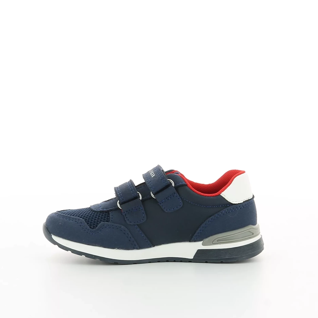 Image (4) de la chaussures Tommy Hilfiger - Baskets Bleu en Cuir synthétique