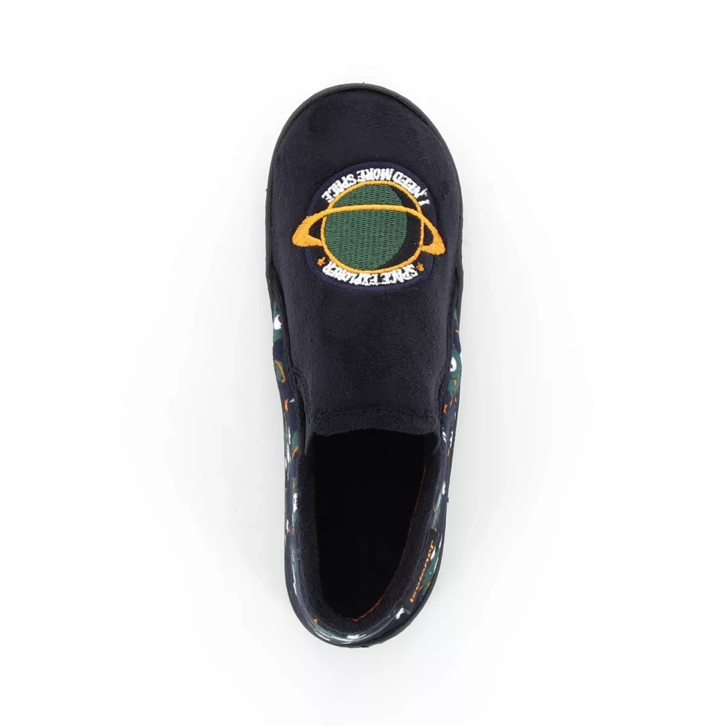 Image (6) de la chaussures Isotoner - Pantoufles et Chaussons Bleu en Textile