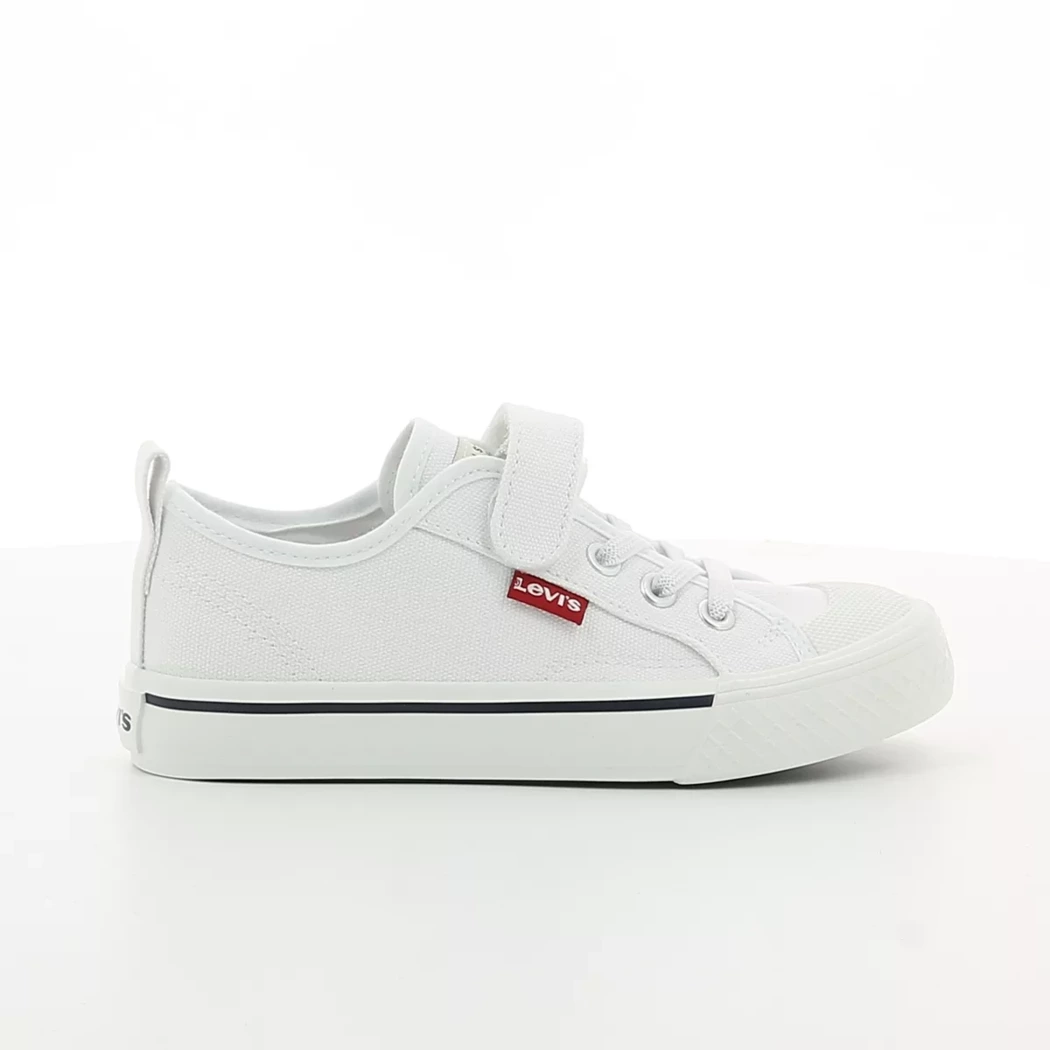 Image (2) de la chaussures Levi's - Baskets Blanc en Textile