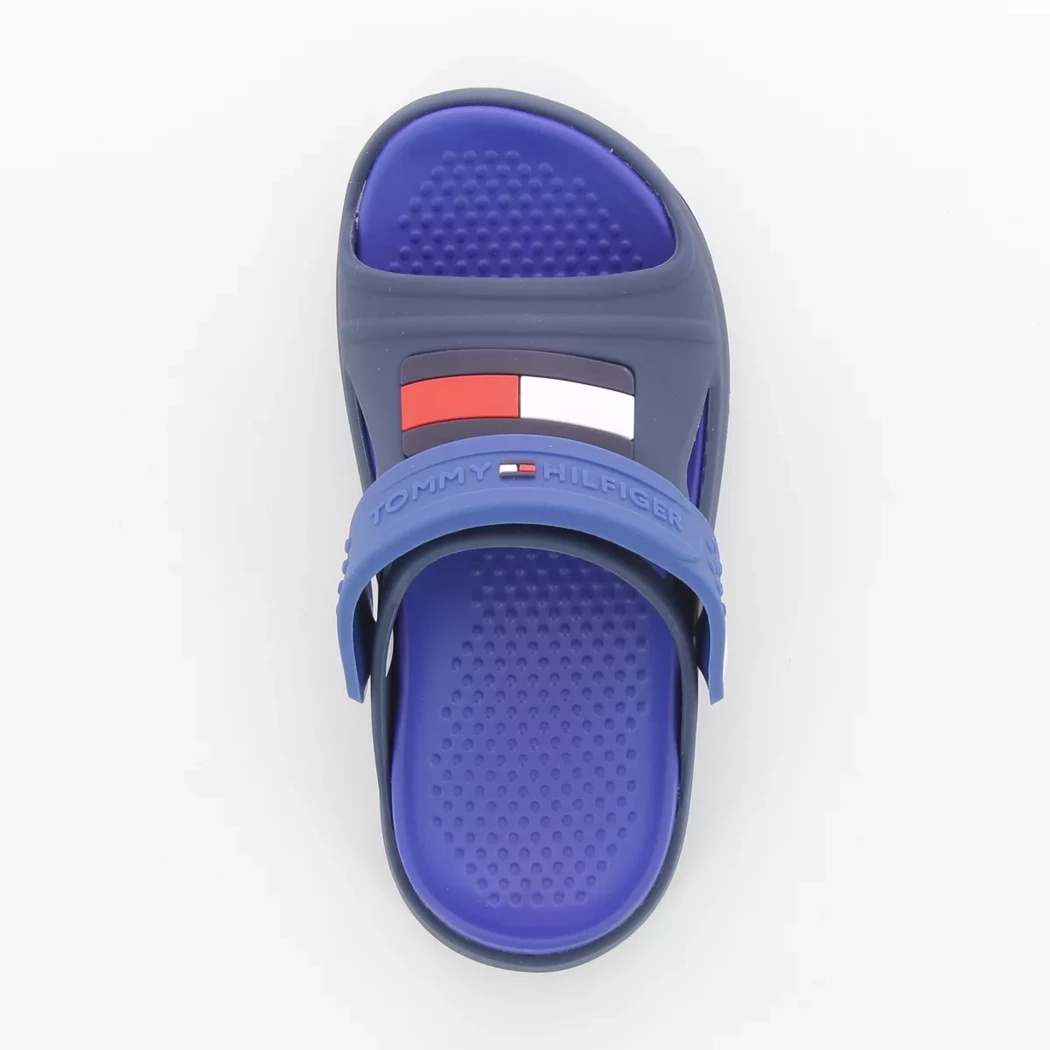 Image (6) de la chaussures Tommy Hilfiger - Mules et Sabots Bleu en Caoutchouc