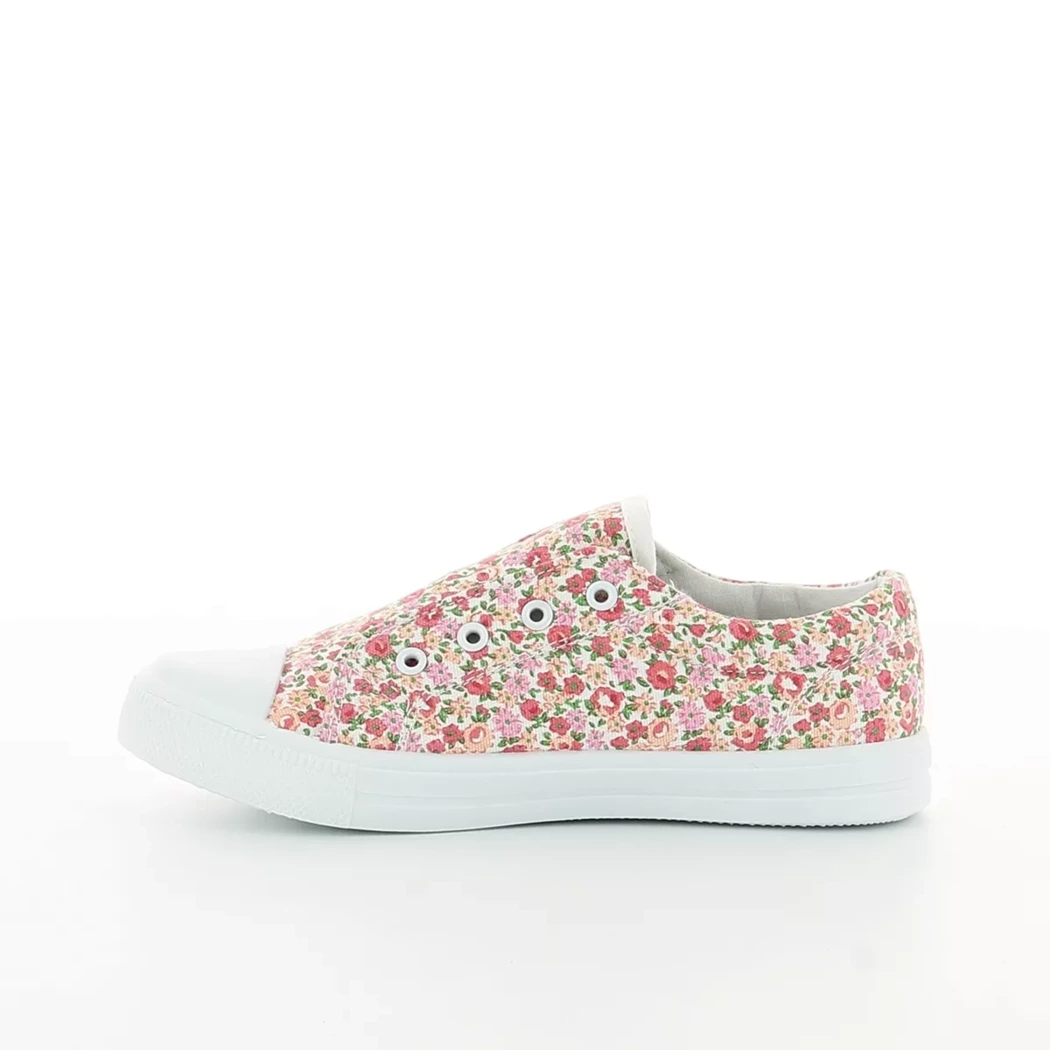 Image (4) de la chaussures BBS - Baskets Blanc en Textile