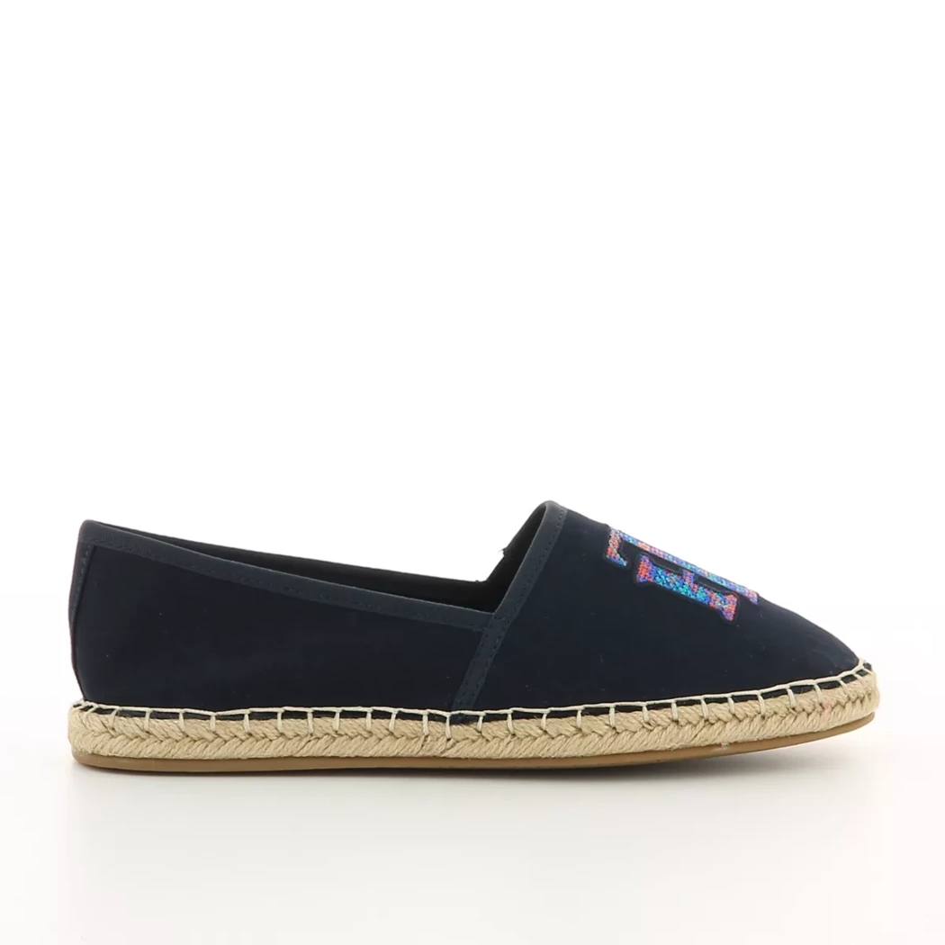 Image (2) de la chaussures Tommy Hilfiger - Espadrilles Bleu en Textile