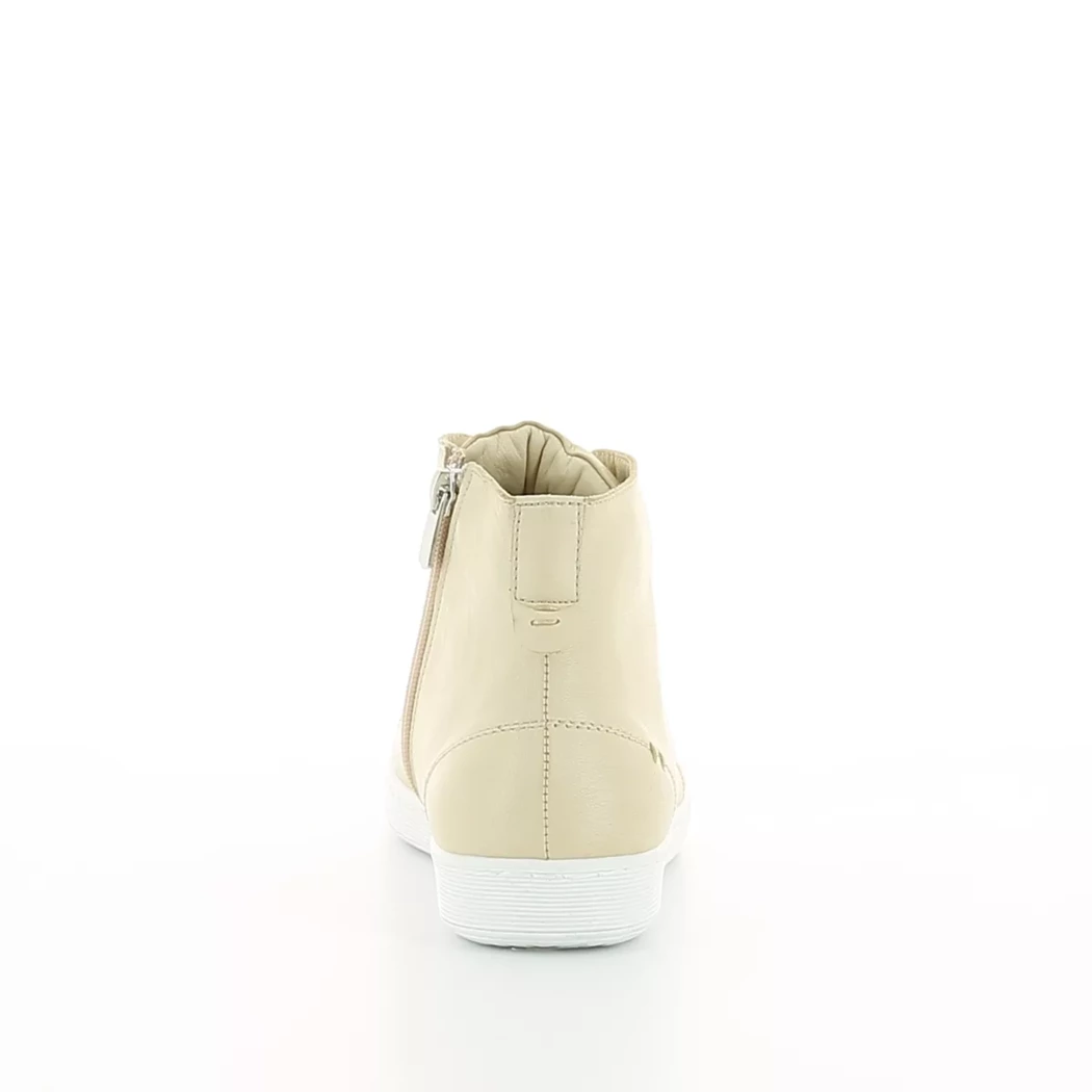 Image (3) de la chaussures Andrea Conti - Bottines Beige en Cuir