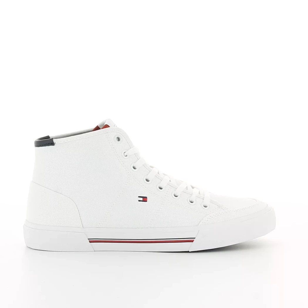 Image (2) de la chaussures Tommy Hilfiger - Bottines Blanc en Textile