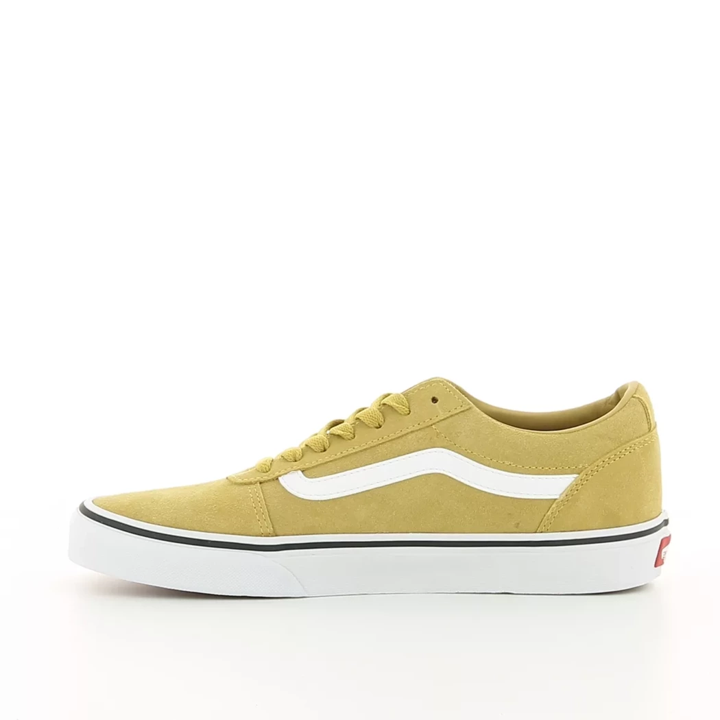 Image (4) de la chaussures Vans - Baskets Jaune en Cuir nubuck