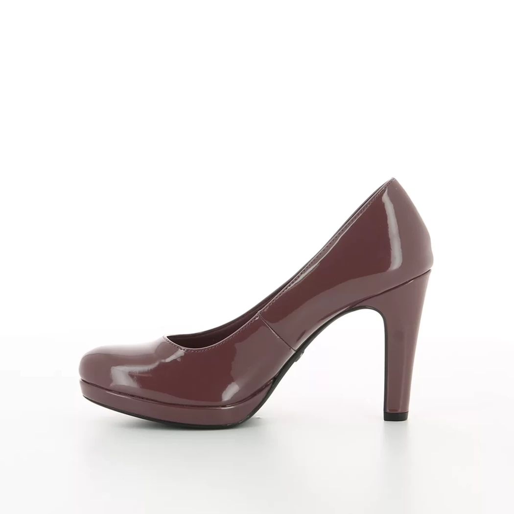 Image (4) de la chaussures Tamaris - Escarpins Bordeaux en Cuir vernis