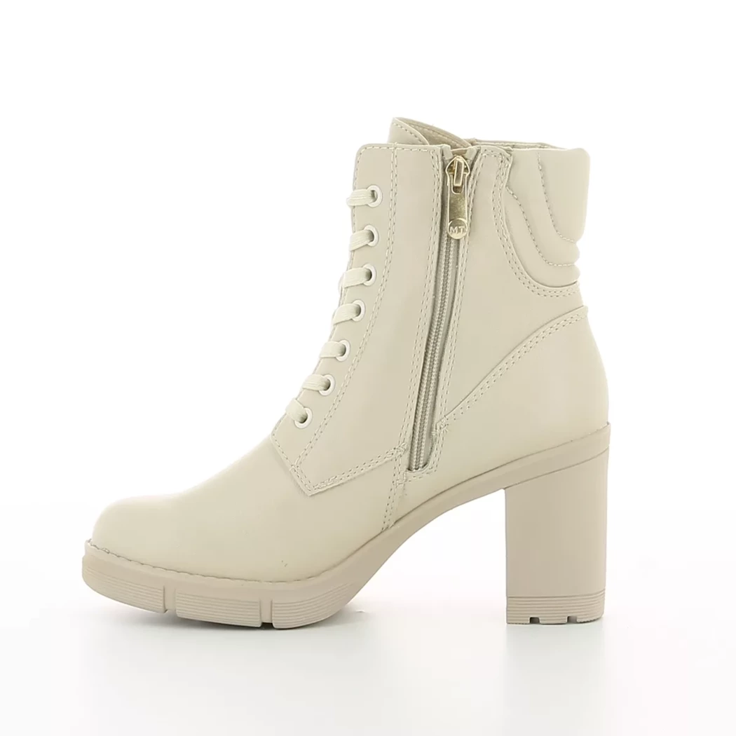 Image (4) de la chaussures Marco Tozzi - Bottines Blanc en Cuir synthétique