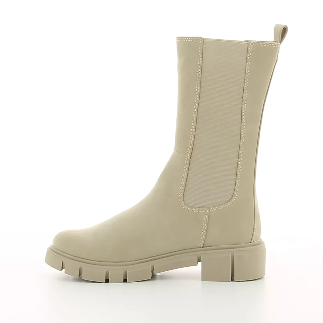 Image (4) de la chaussures Marco Tozzi - Boots Beige en Cuir synthétique